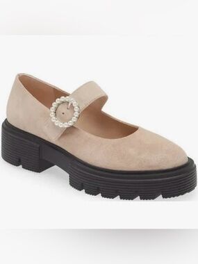 STUART WEITZMAN Lug Sole Mary Janes